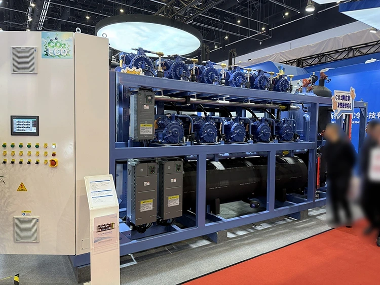 CO₂ transkritische koelcompressoreenheid